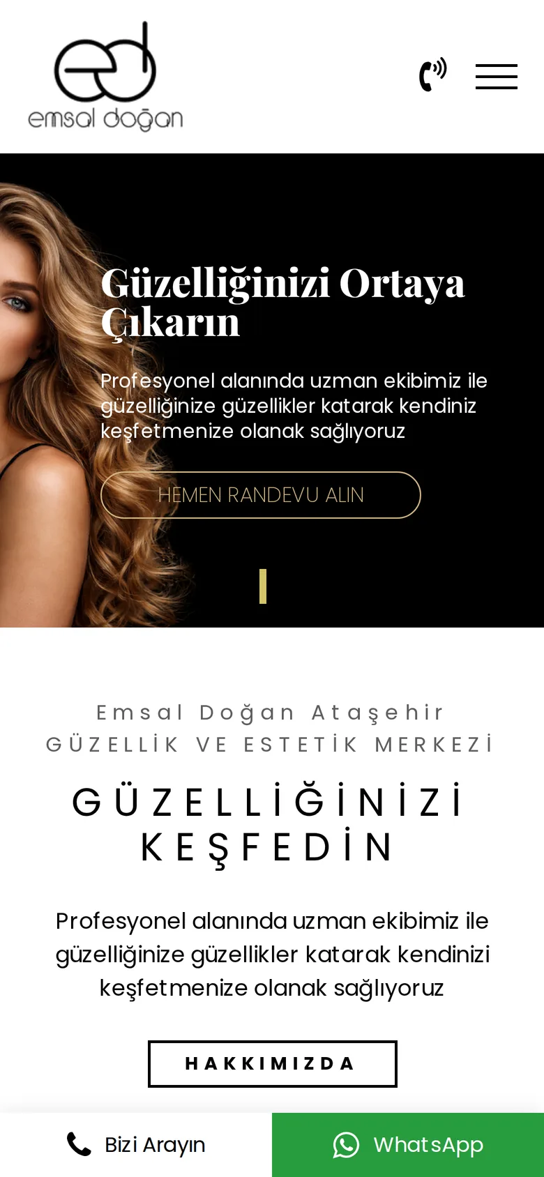 Emsal Doğan Ataşehir — telefon görünümü